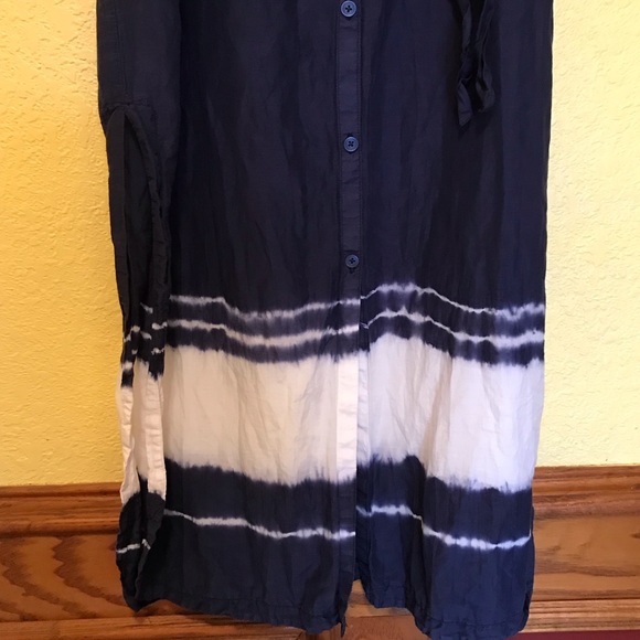 Athleta Silk Maxi Shirt Dress - Picture 5 of 7